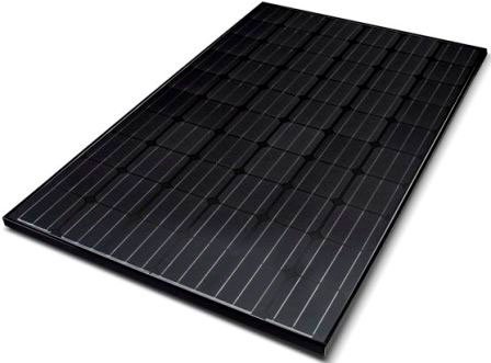 All-Black Solar PV Panel
