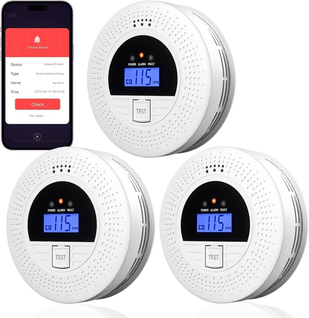 WiFi Smoke and Carbon Dioxide Detector