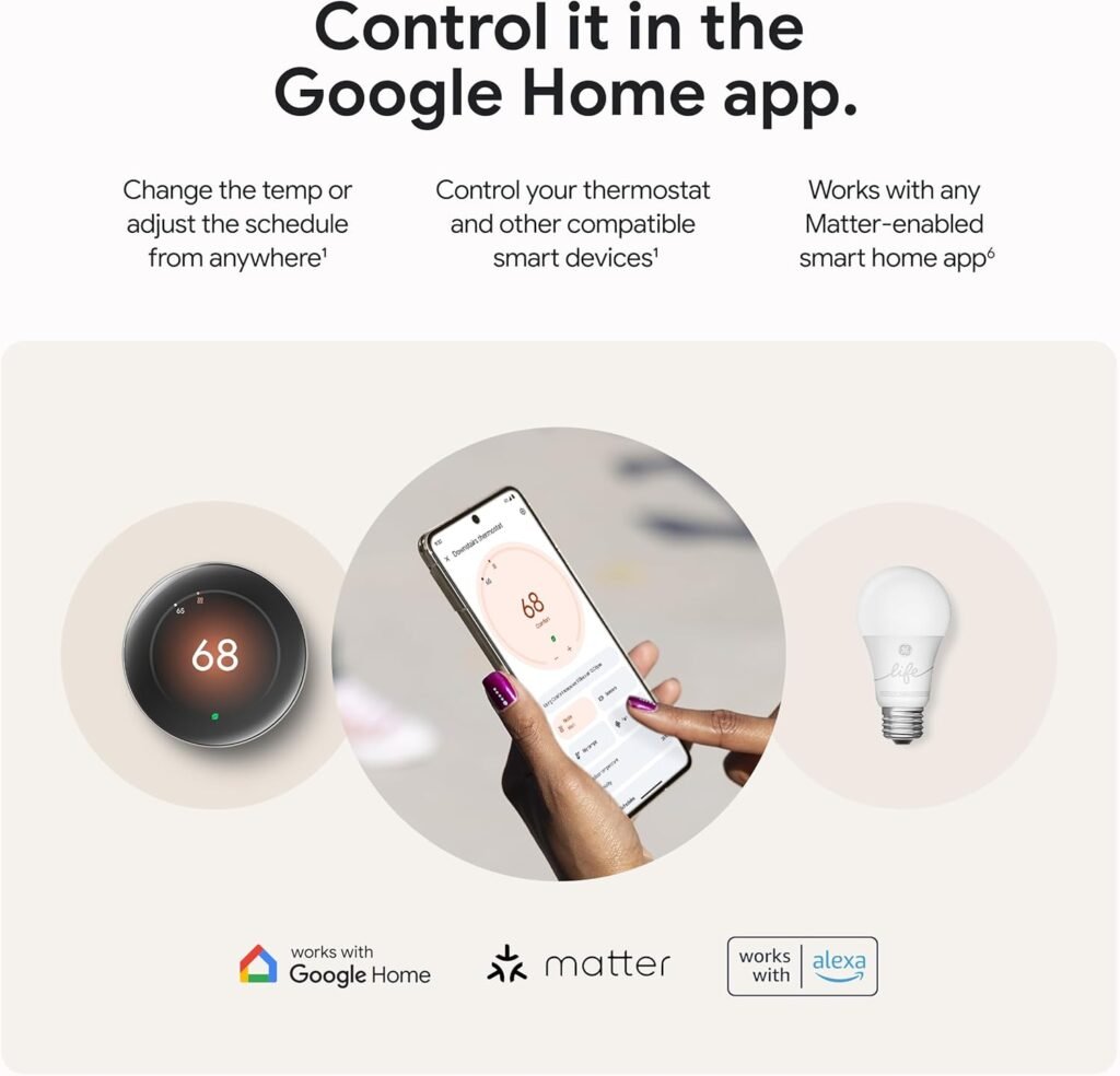 Google Nest Learning Thermostat 4th gen