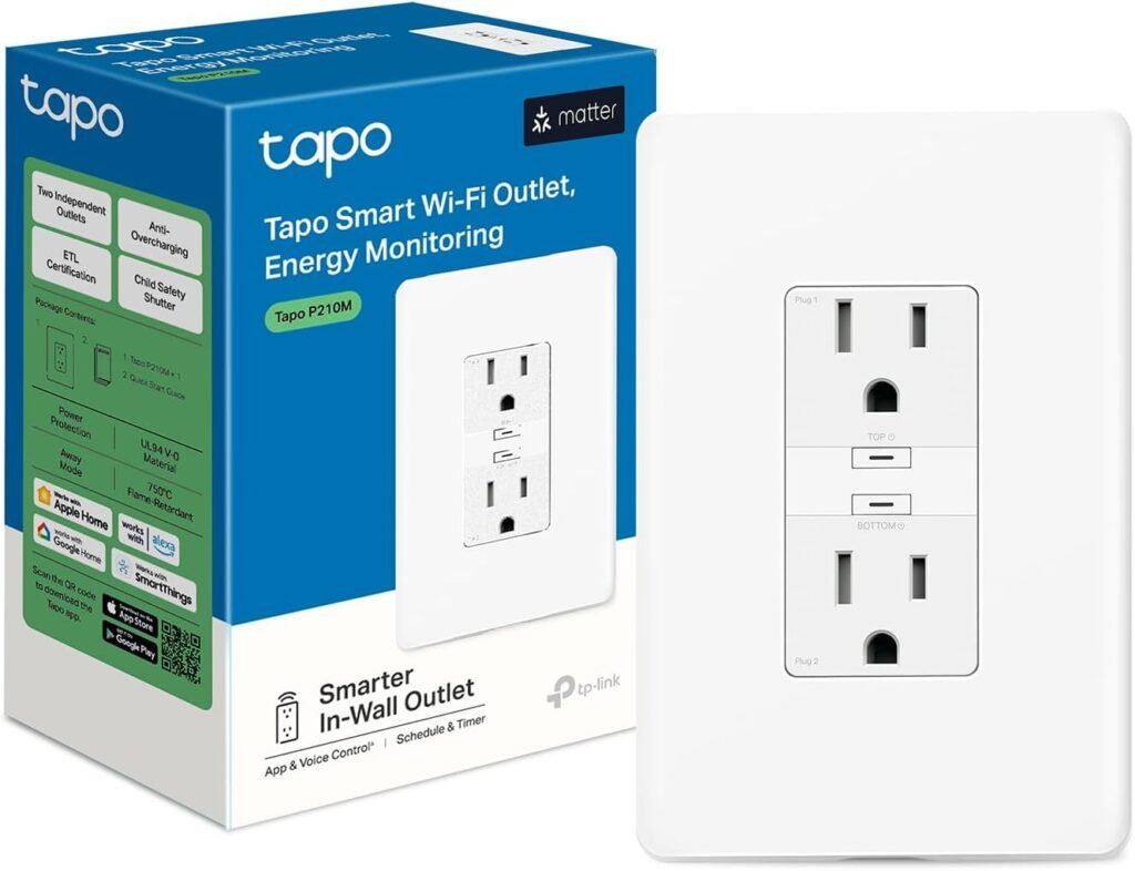 TP-Link Tapo Smart Outlet P210M