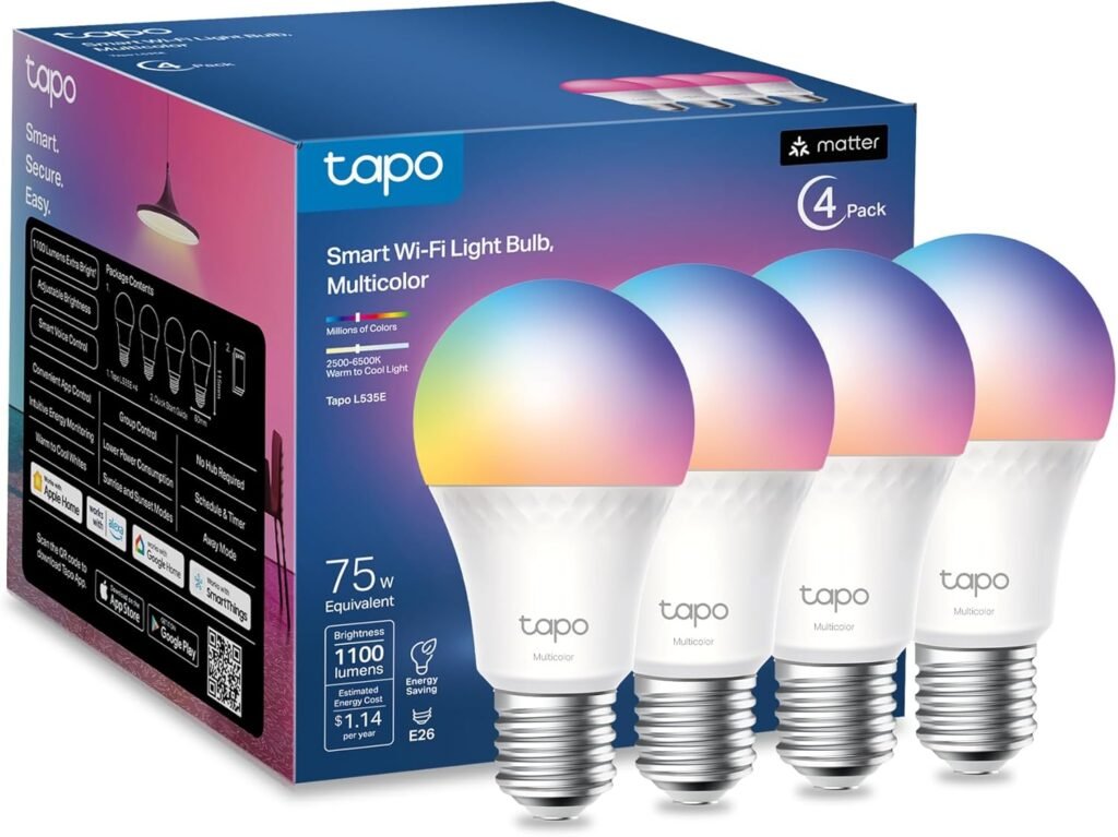 Tapo TP-Link Smart Light Bulbs