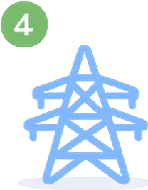 Grid Used Only When Needed icon