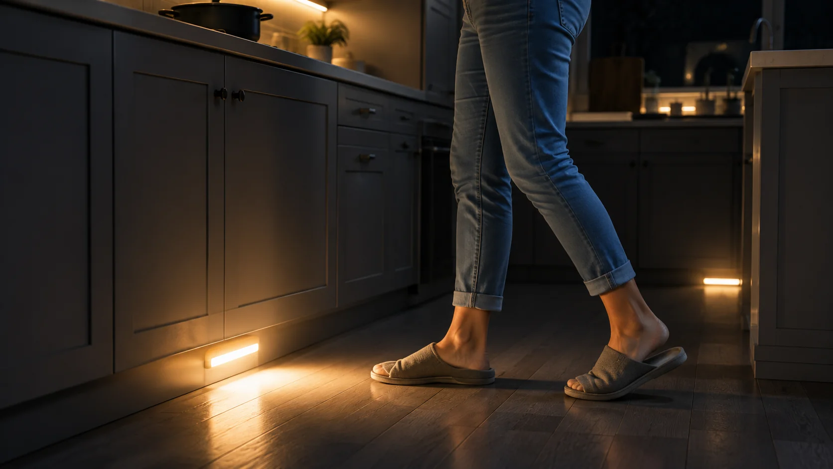 Cooking after dark